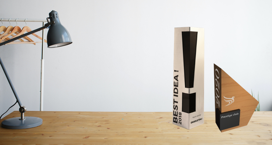 Creating a custom award is great for the recipient and your company.