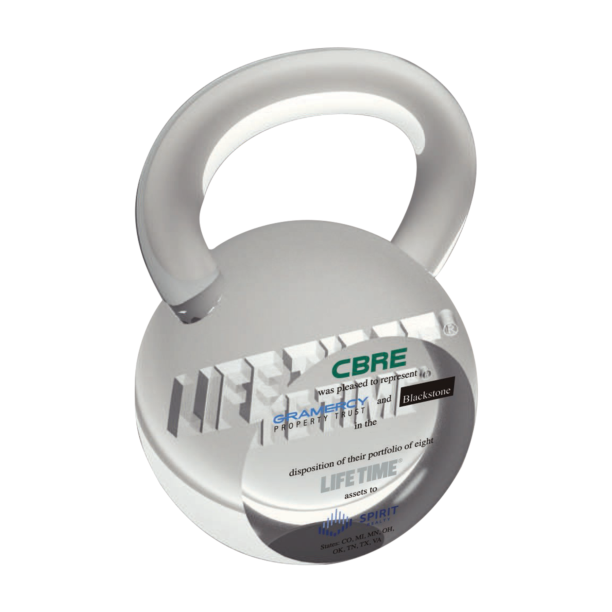 dazzling-cbre-crystal-deal-toy-luxurious-financial-tombstone