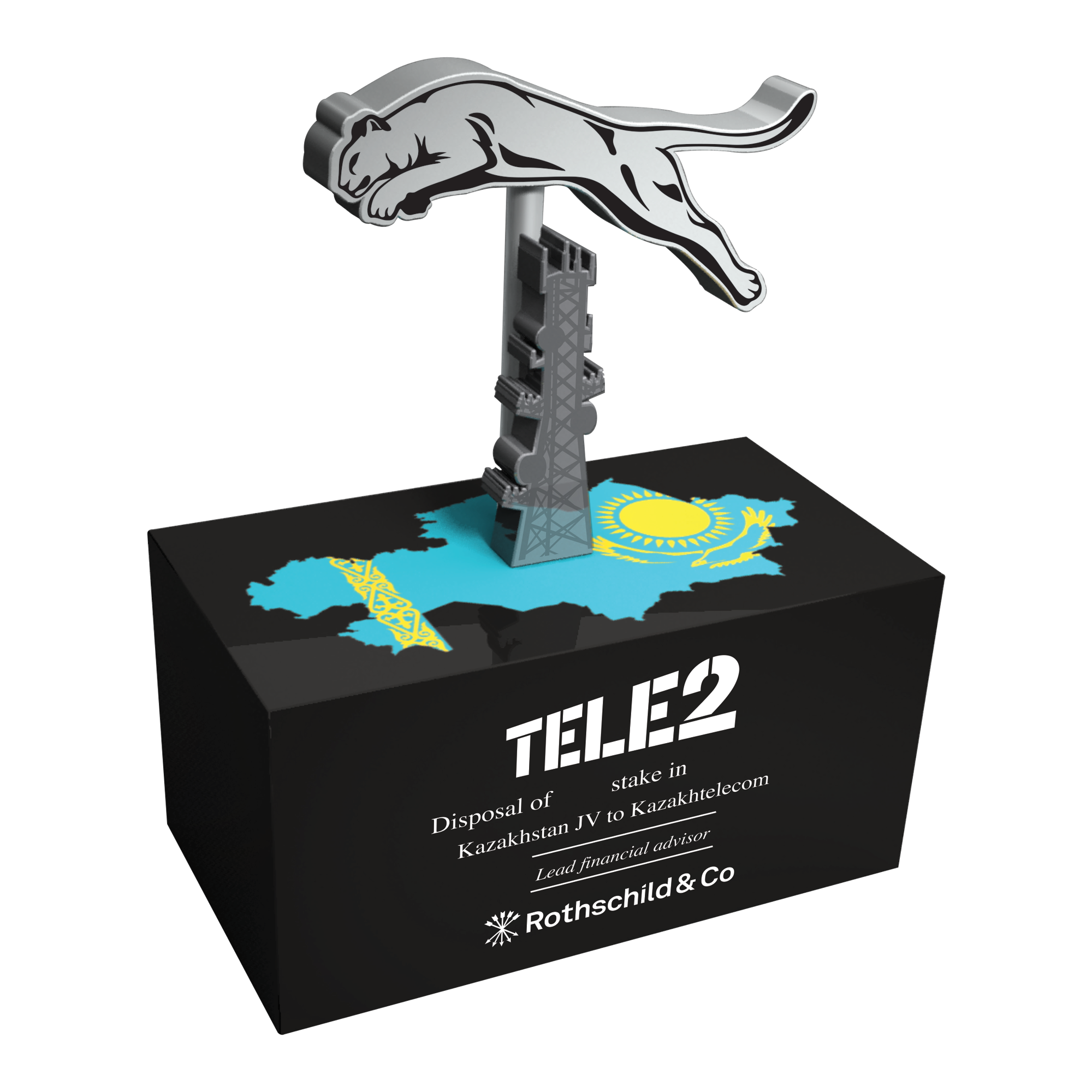 TELE2 Acrylic Deal Toy Commemorate Achievements Altrum