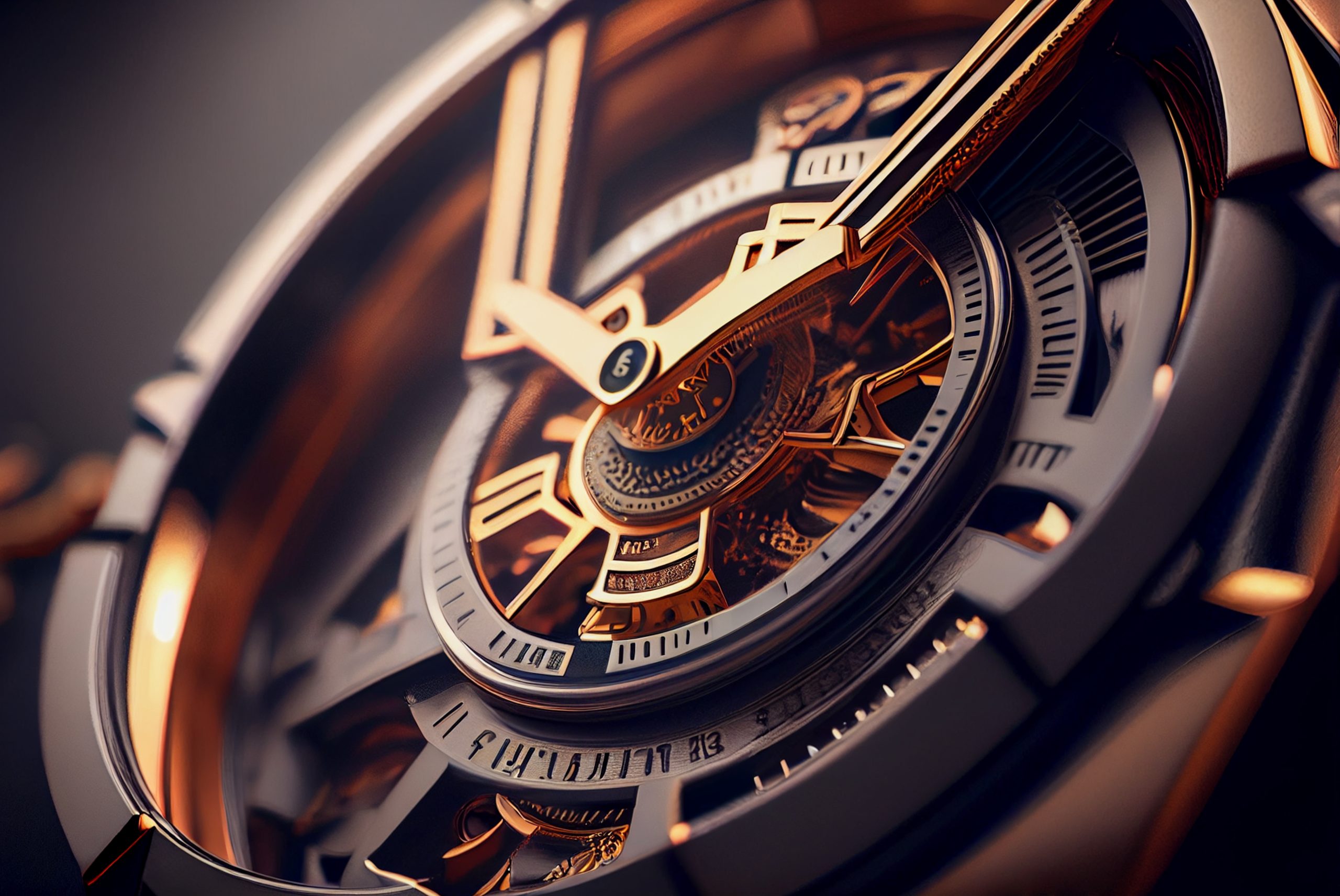 close up of a watch