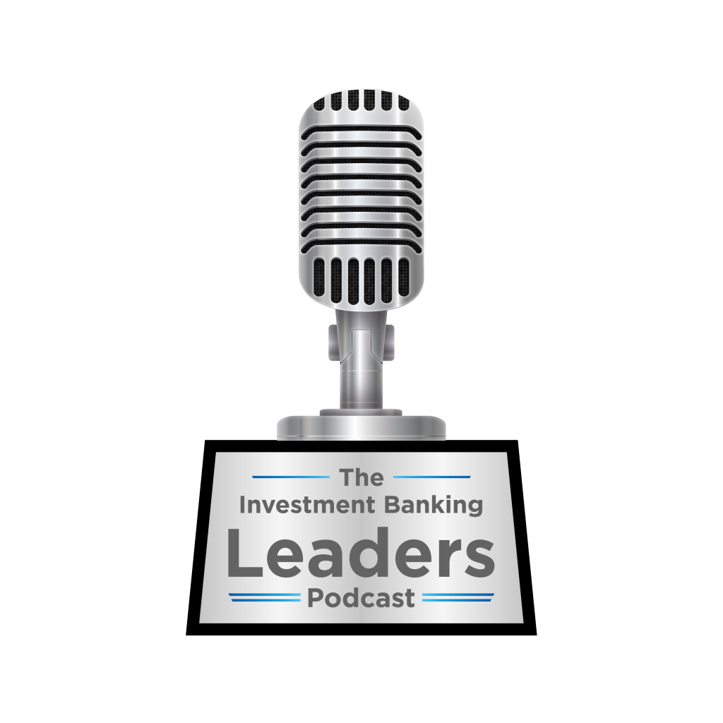 The Investment Banking Leaders Podcast logo - trophy