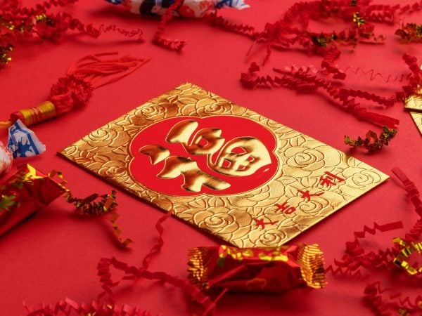 Chinese New Year envelopes