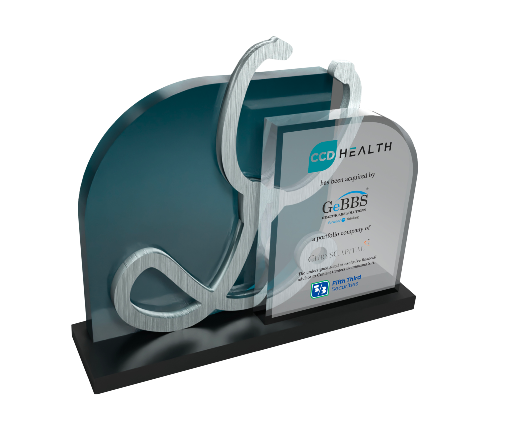 Deal toy/Tombstone that encases a tiny 3D-printed version of a key piece of medical equipment