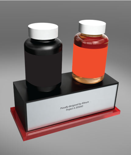 crystal, crystal deal toy, medical, healthcare bottle crystal deal toy