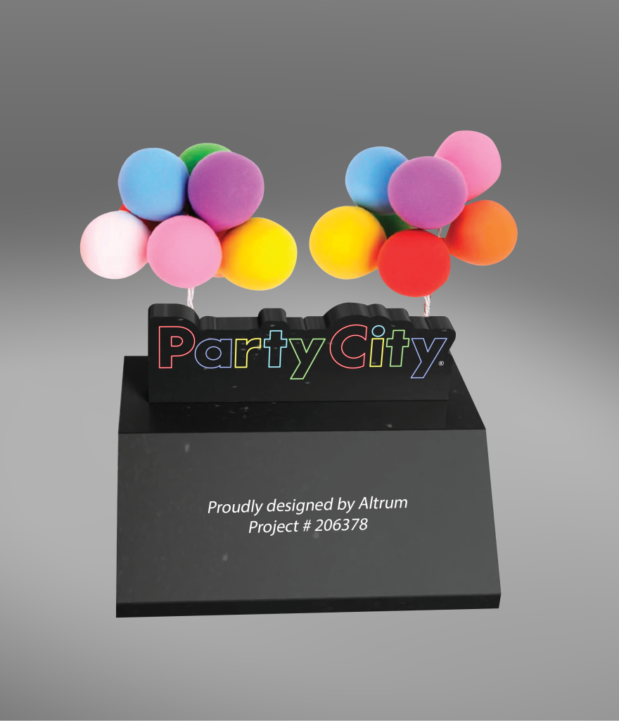 Stone Retail Balloon Deal Toy, m&a, deal toy, celebration, party city, outsourced