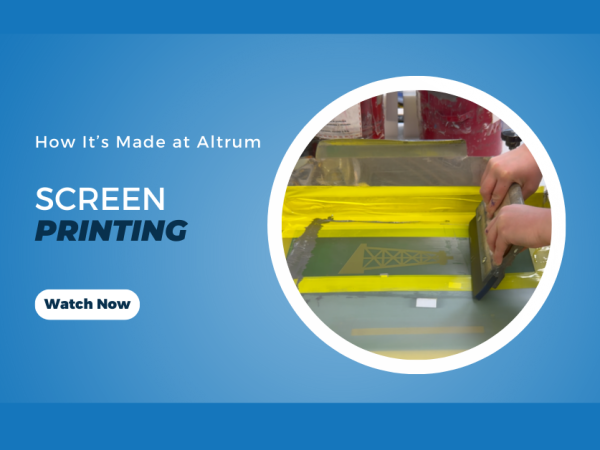 screen printing, paint, deal toys, awards, altrum, production, canada