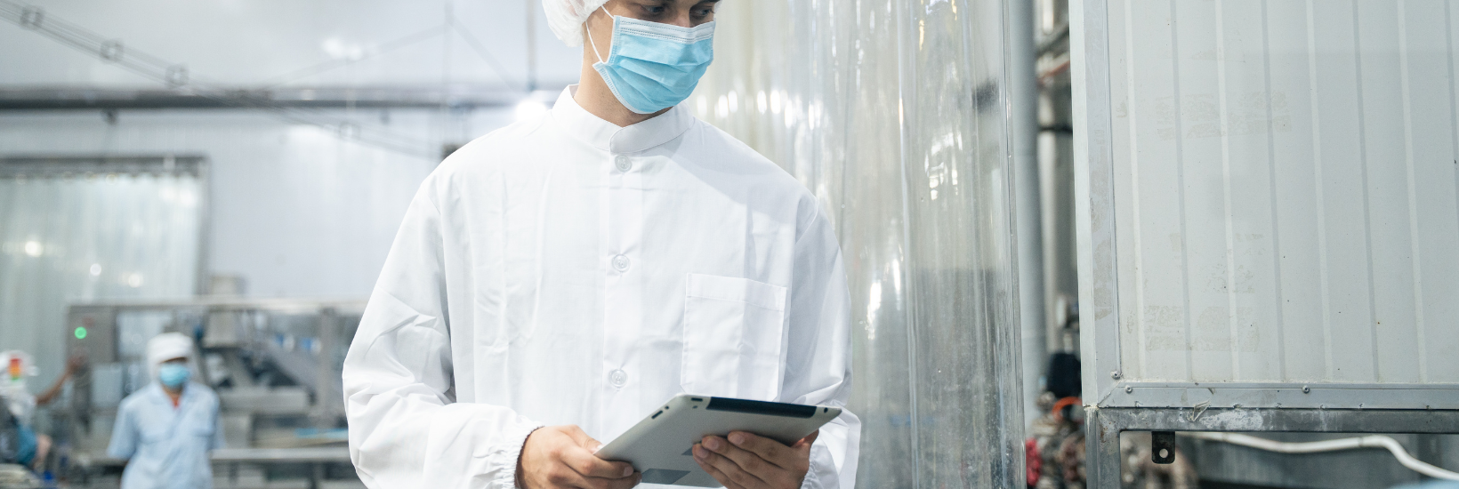 Employee working in manufacturing