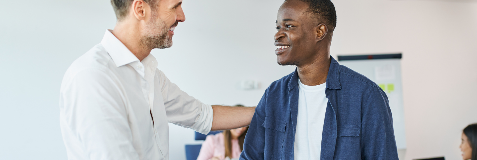 Employee Receiving Recognition